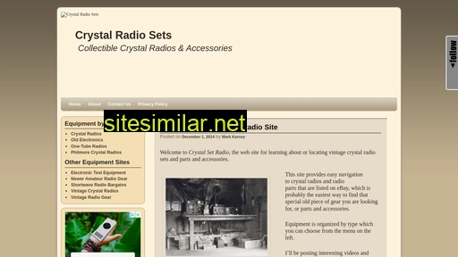 crystalsetradio.com alternative sites