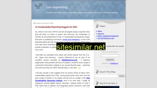 csr-reporting.blogspot.com alternative sites