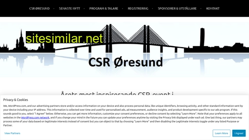 csroresund.wordpress.com alternative sites