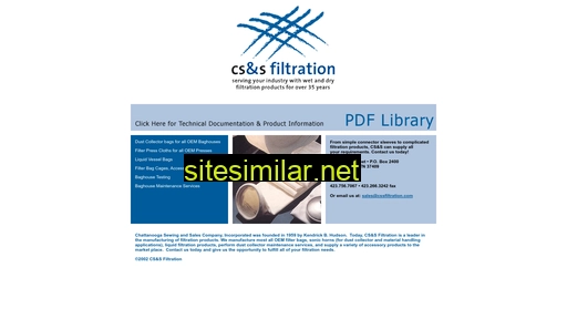 cssfiltration.com alternative sites