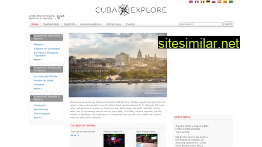 cuba-explore.com alternative sites