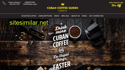 Cubancoffeequeen similar sites