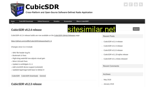 cubicsdr.com alternative sites