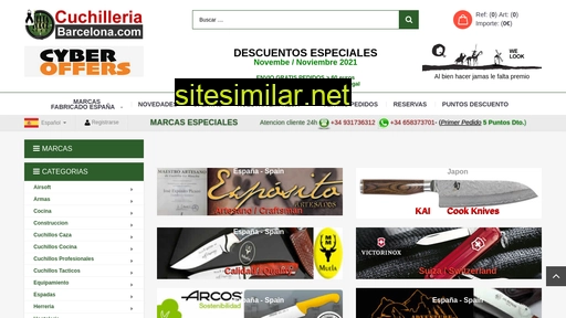 cuchilleriabarcelona.com alternative sites