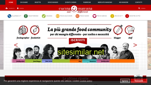 cucinamancina.com alternative sites