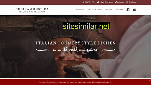 cucinarustica-ga.com alternative sites