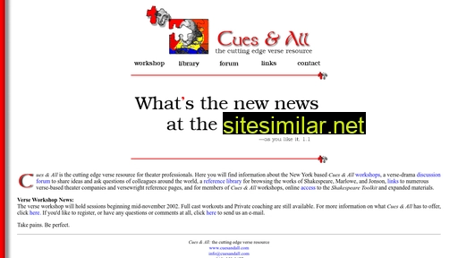 cuesandall.com alternative sites