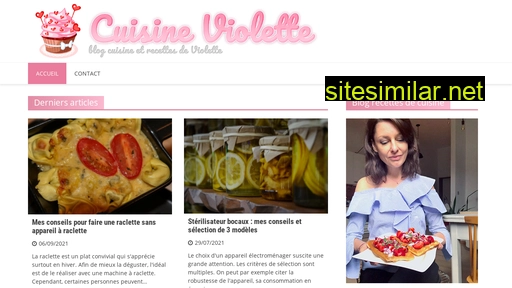 cuisine-violette.com alternative sites