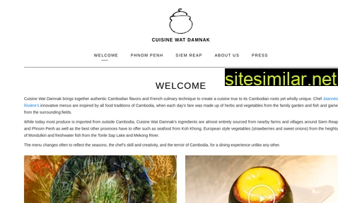 cuisinewatdamnak.com alternative sites