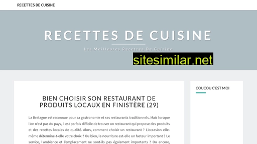 culinaire-avenue.com alternative sites