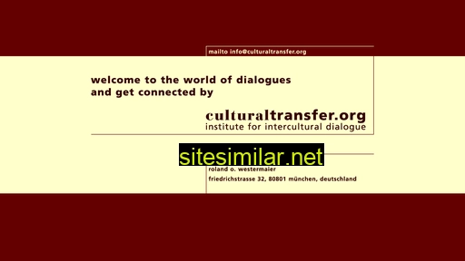 Culturaltransfer similar sites