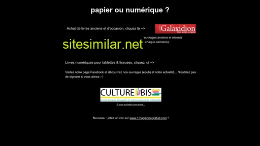 culturebis.com alternative sites