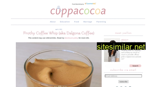 cuppacocoa.com alternative sites