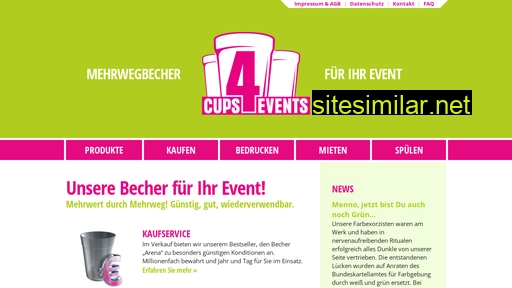 Cups4events similar sites