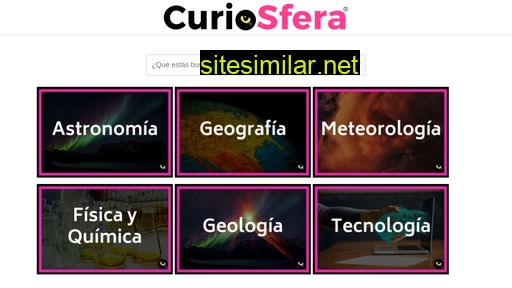 curiosfera-ciencia.com alternative sites