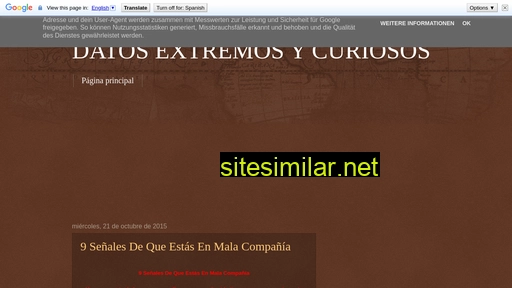 Curiosidadesmundiales507 similar sites