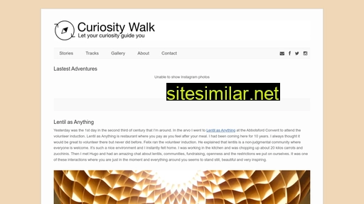Curiositywalk similar sites