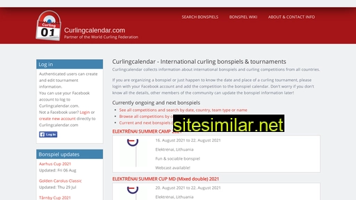 curlingcalendar.com alternative sites