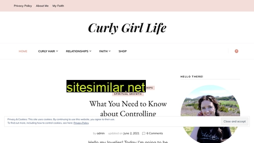 curlygirllife.com alternative sites