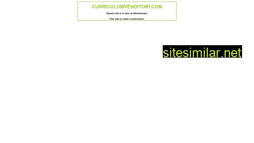 curriculumvenditori.com alternative sites