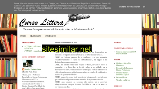 cursolittera.blogspot.com alternative sites