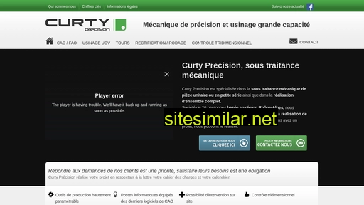 Curty-precision similar sites