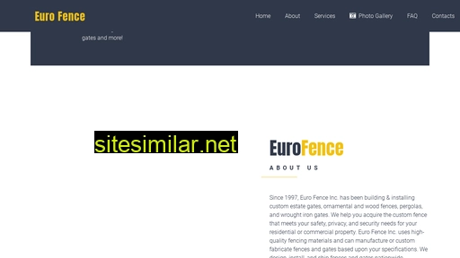 custom.eurofenceinc.com alternative sites