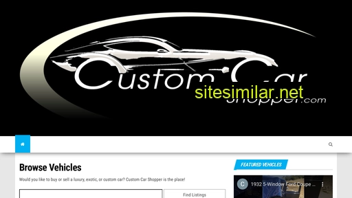 customcarshopper.com alternative sites