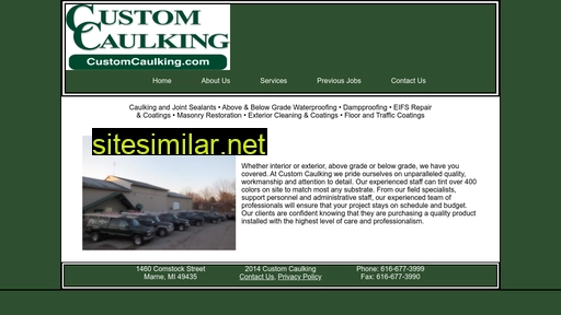 customcaulking.com alternative sites
