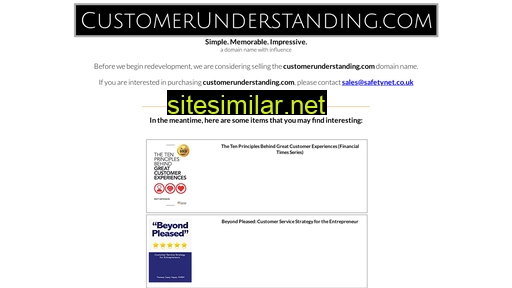 customerunderstanding.com alternative sites