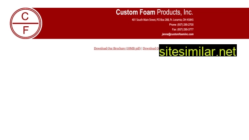 customfoaminc.com alternative sites