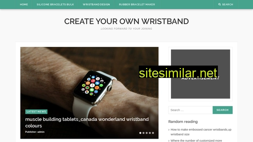 customizable-wristbands.com alternative sites