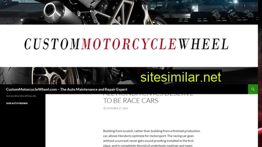 Custommotorcyclewheel similar sites