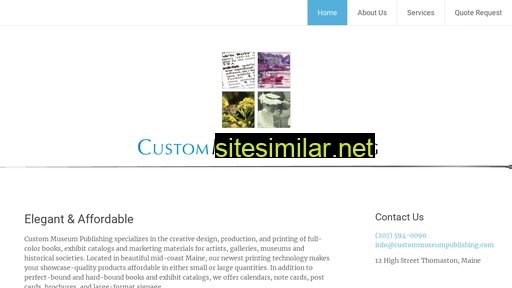 custommuseumpublishing.com alternative sites