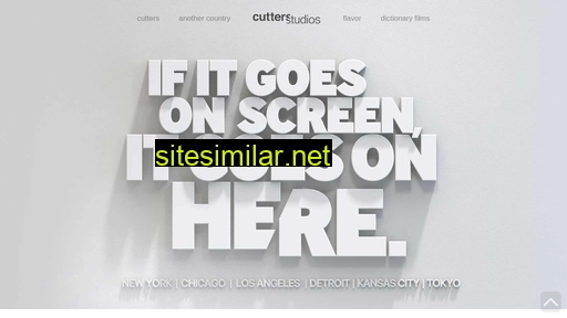 cuttersstudios.com alternative sites
