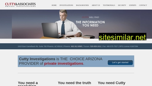 Cuttyinvestigations similar sites