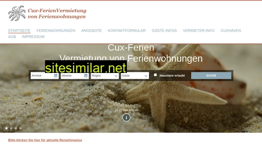 cuxferien.com alternative sites