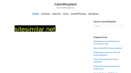 cyberblogspot.com alternative sites