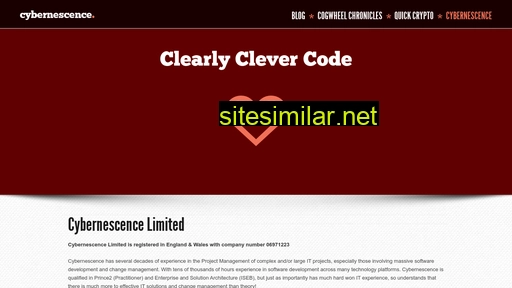 cybernescence.com alternative sites