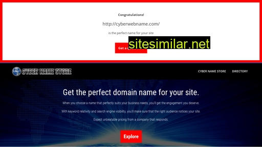 cyberwebname.com alternative sites