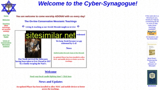 Cyber-synagogue similar sites