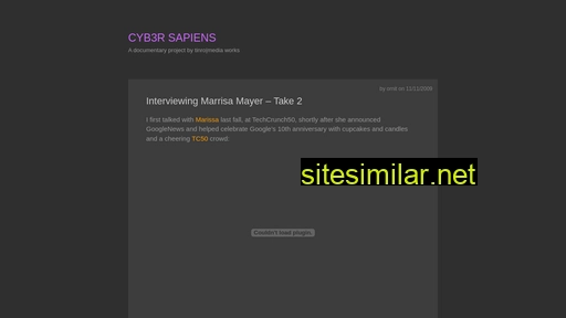Cybersapiensfilm similar sites