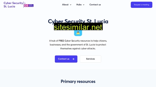 cybersecuritystlucia.com alternative sites