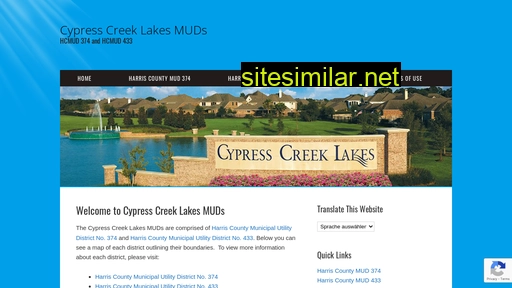 Cypresscreeklakesmuds similar sites