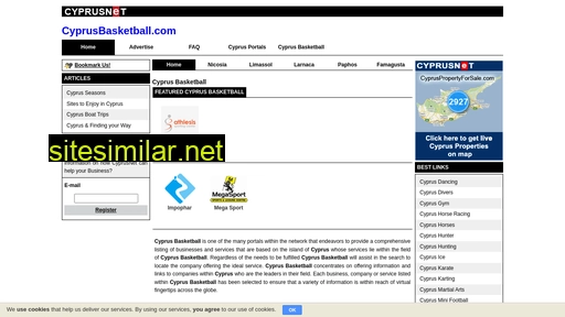 cyprusbasketball.com alternative sites