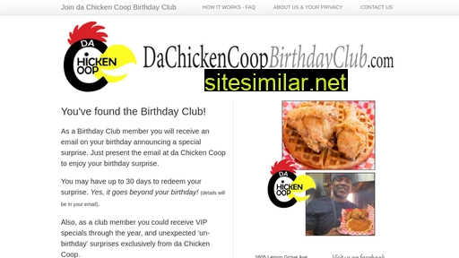 dachickencoopbirthdayclub.com alternative sites