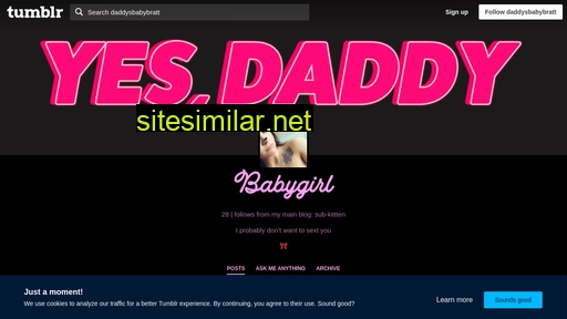 Daddysbabybratt similar sites