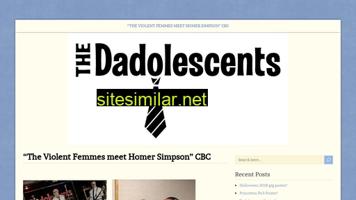 Dadolescents similar sites