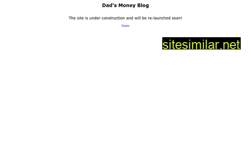 dadsmoneyblog.com alternative sites
