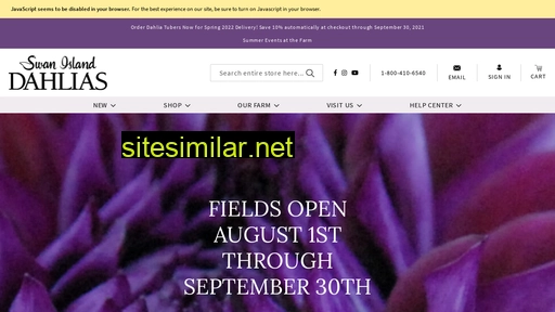 dahlias.com alternative sites